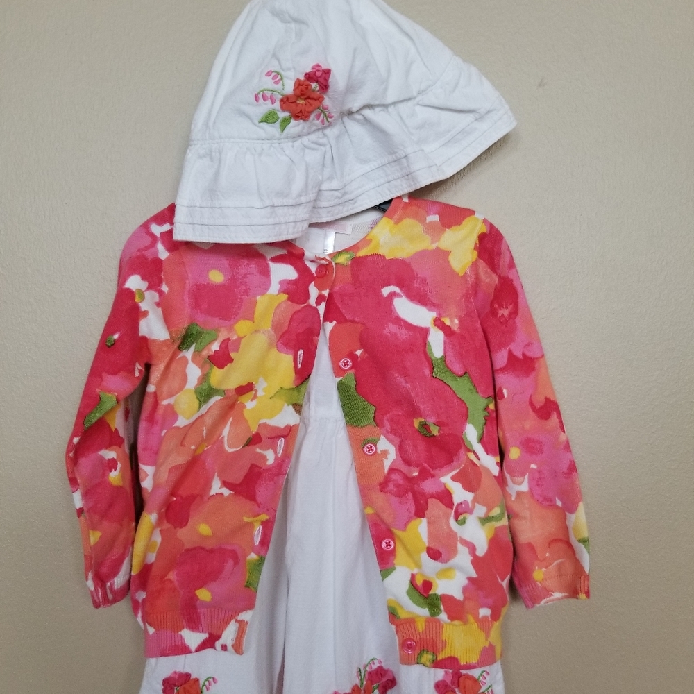 Janie and Jack 4 piece dress set